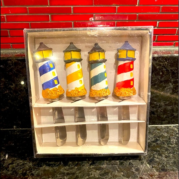 Vintage Knobler International Lighthouse Spreaders - Picture 1 of 6